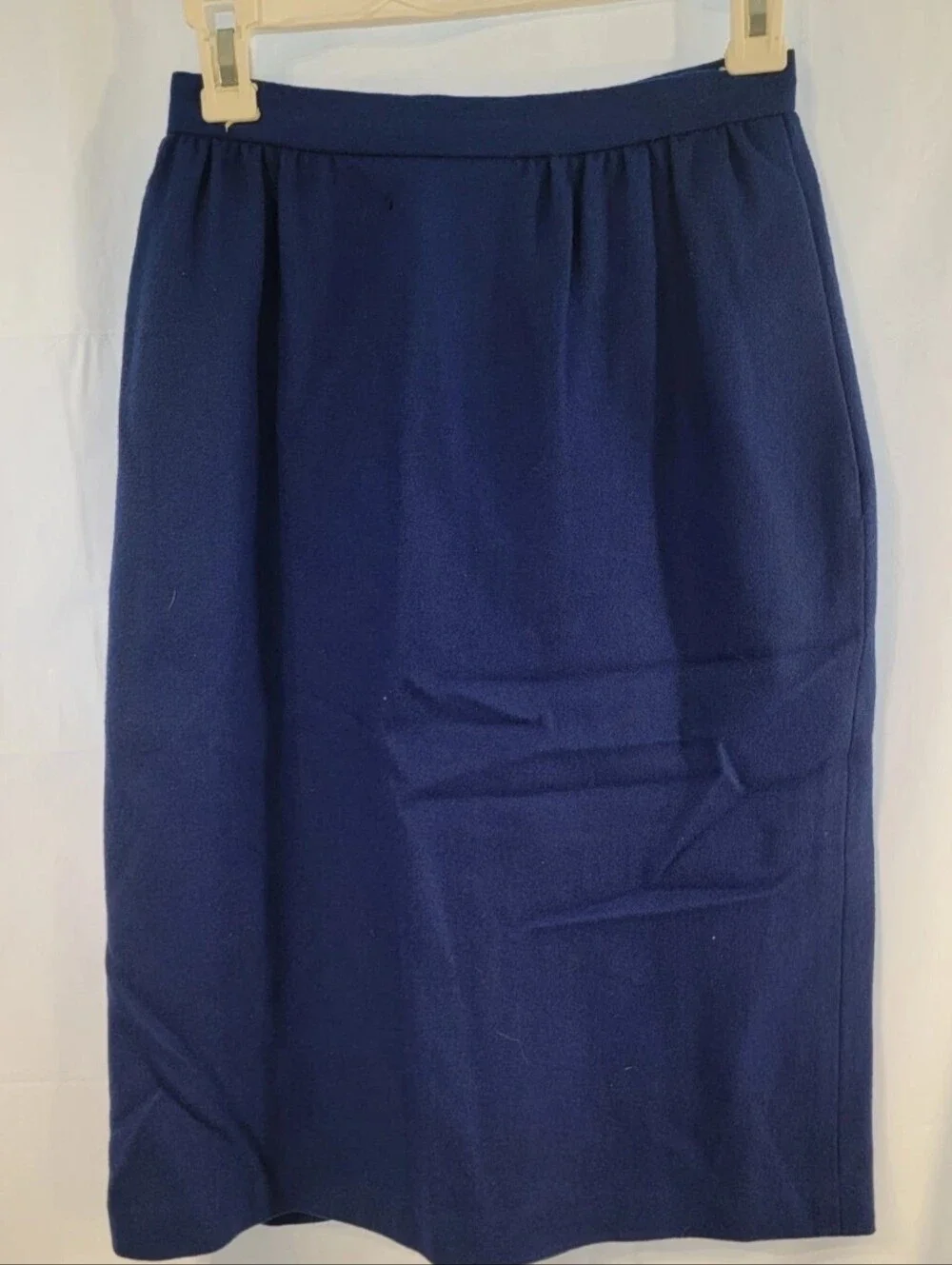 KGR Vintage Wool Pencil Skirt Hot Pink Size 9
